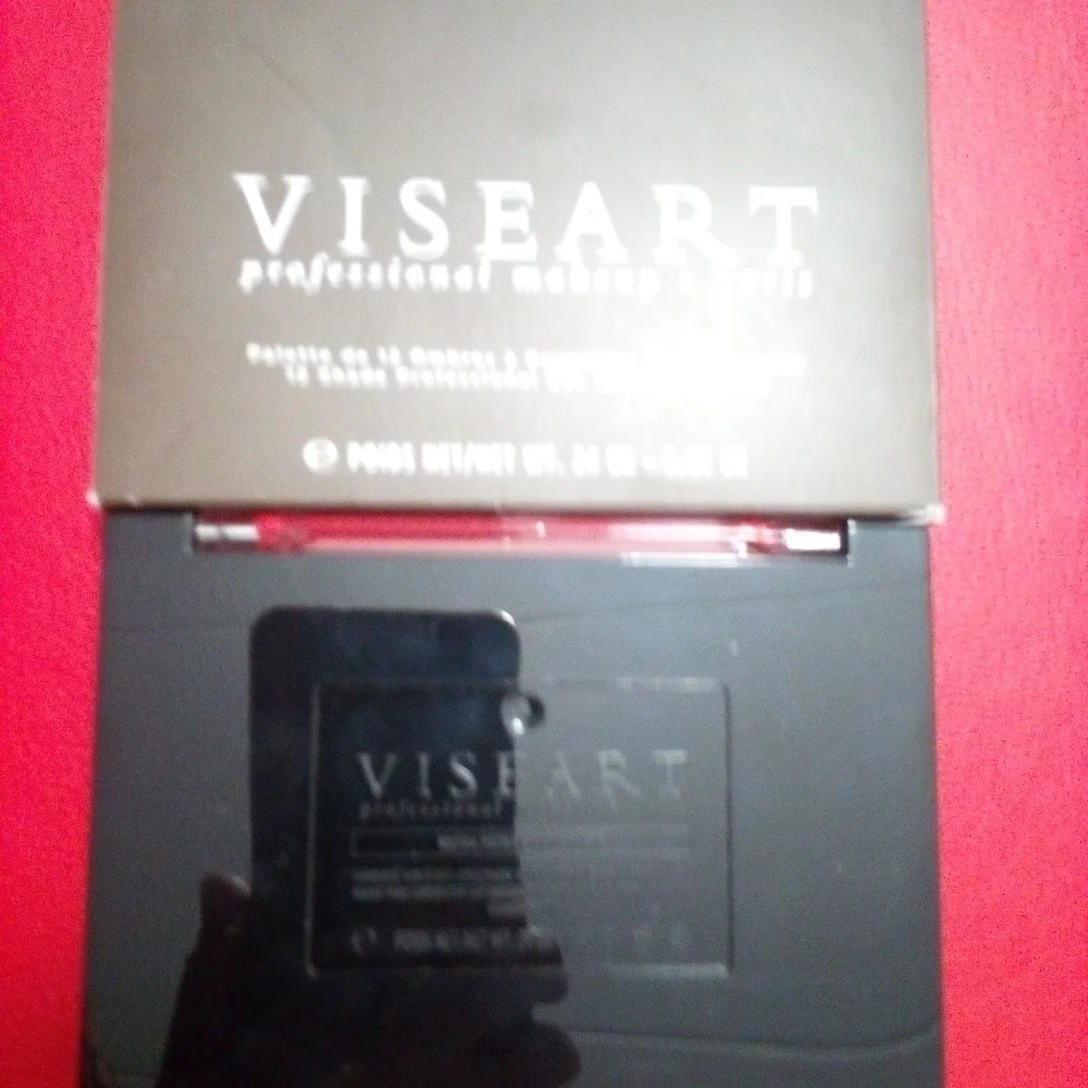 Viseart Professional Eye Shadow Palette - Black